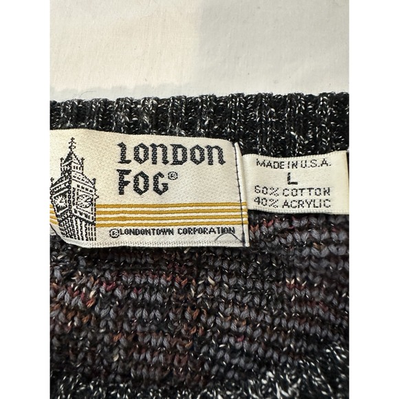 Men's Multicolor Patterned Sweater - Picture 3 of 6